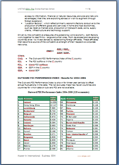Unctad FDI